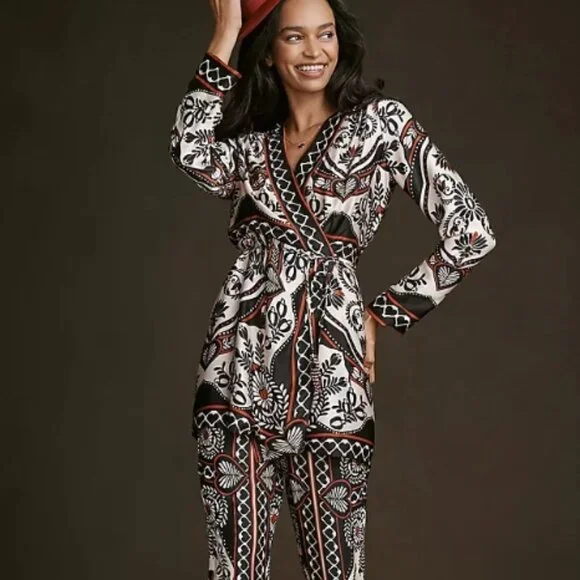 NWOT Farm Rio Passion Scarf Wrap Mini Dress XXS $215 - Picture 1 of 15